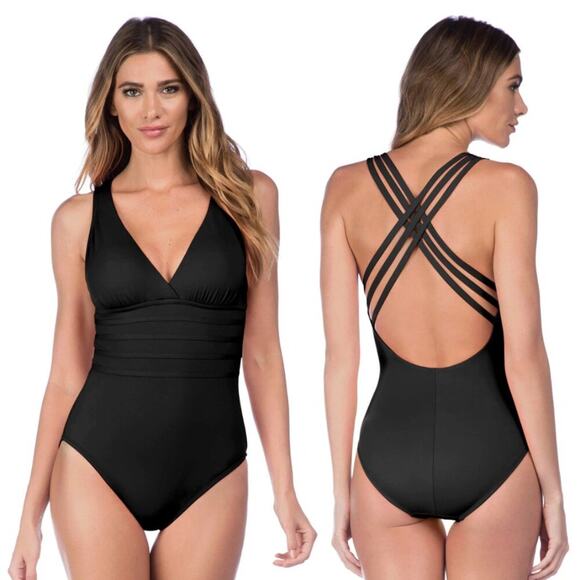 La Blanca Other - La Blanca Classic Black Women’s Swimsuit EUC. 10 $45